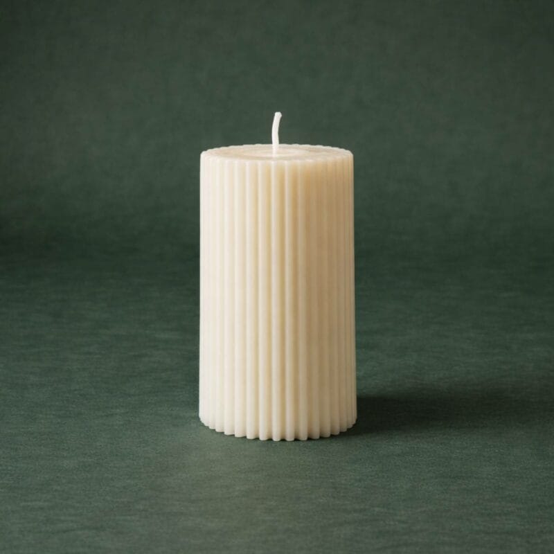 Rillenkerze ein vielseitiges Accessoire