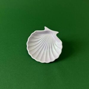 Muschel Schmuckschale aus Keramik Lavendel