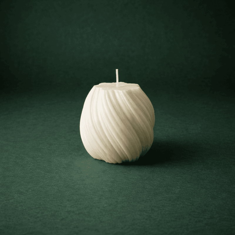 Einzigartige Wellenkerze