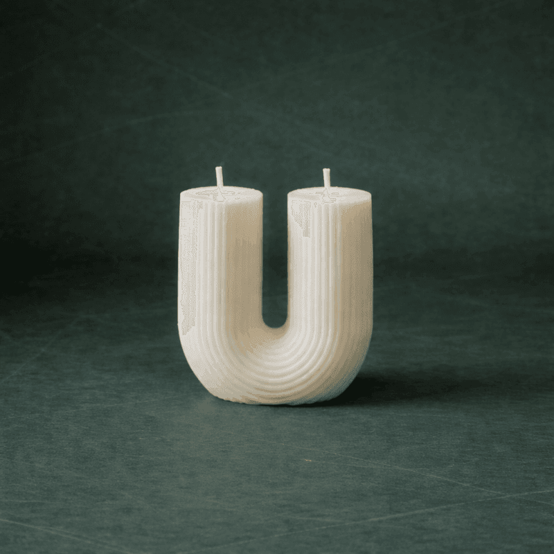 Doppelkerze fügt sich nahtlos in jede Art