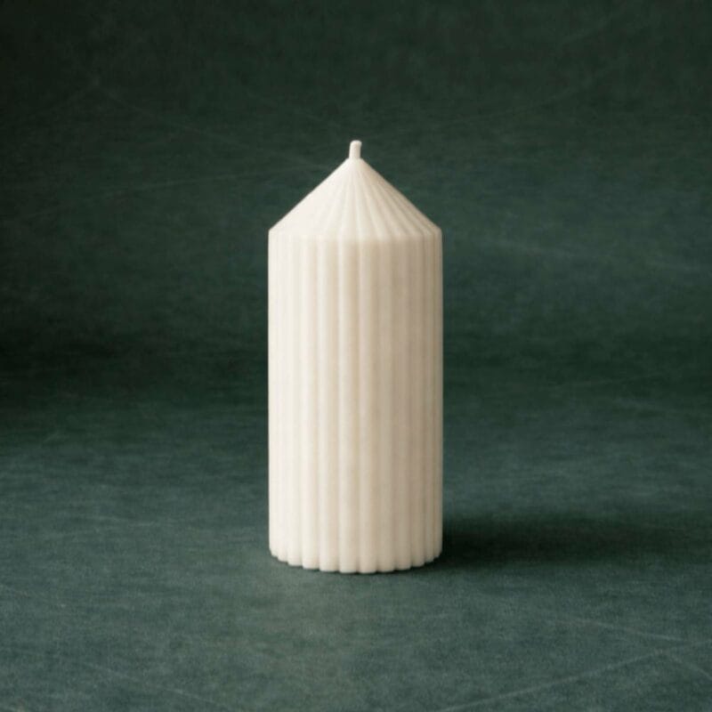 Stumpenkerze modernes Design