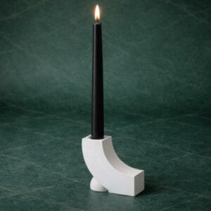 Kerzenständer Keramik, Design Kerzenhalter für Stabkerzen